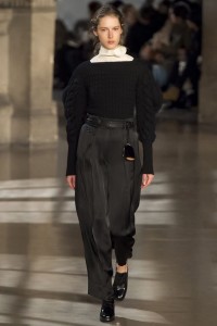 Maria Zakrzewska for Lemaire show @ Paris FW