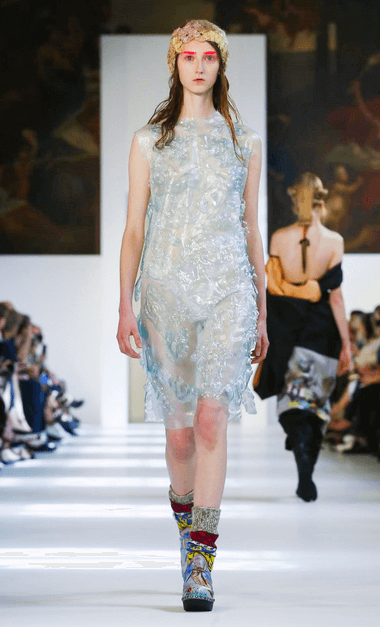 Klementyna Dmowska for Maison Margiela Couture FW 2016 Paris