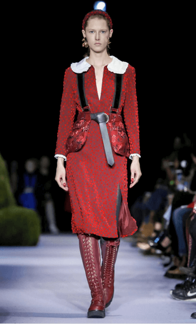 Maria Zakrzewska for Altuzarra FW 2017 @ NYFW